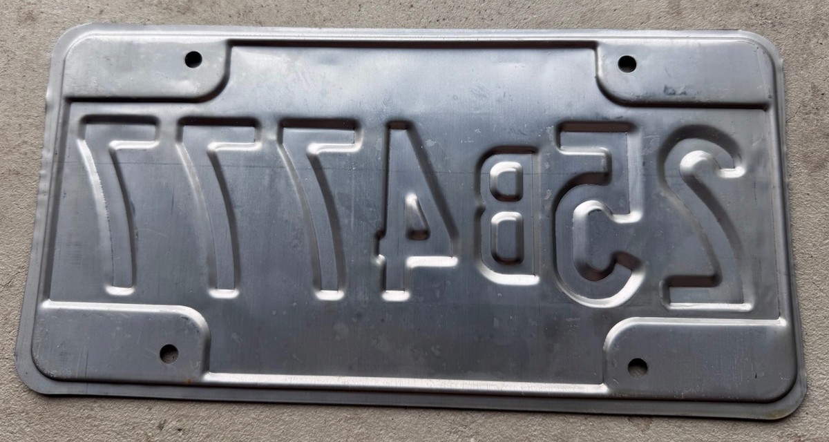 Plaque immatriculation Indiana 2 USA 30x15 | Plaque Immat