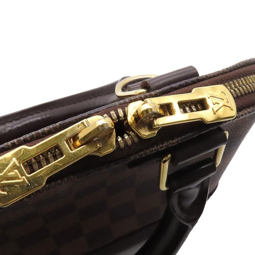 LOUIS VUITTON Alma Size BB Damier Ebene Canvas Red N41221 - Picture 10 of 18