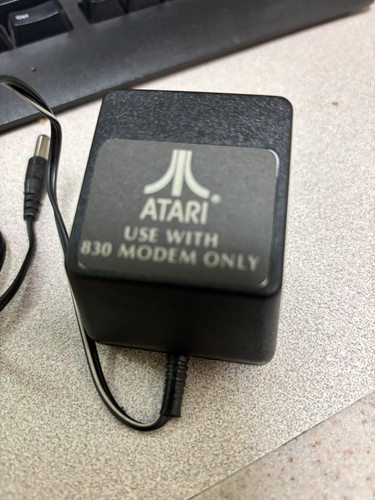ATARI 830 MODEM POWER SUPPLY ADAPTER 901017 400/800/810/820/822/835/825/850 - Picture 2 of 3