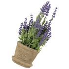  Artificial Flowers Artificial Lavender with Paper Pulp Pot Lavender Potted