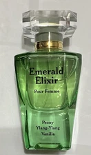 Bellevue Parfums Emerald Elixir Eau De Parfum, 3.4 oz / 100 ml, New