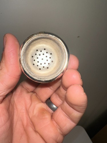 Molinillo de sal y pimienta de cristal cortado a mano Post House de colección con caja - Imagen 5 de 11