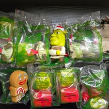 McDonalds 2007 Shrek the Third on DVD Trivia Collectable Toys Lot SEALED  USED