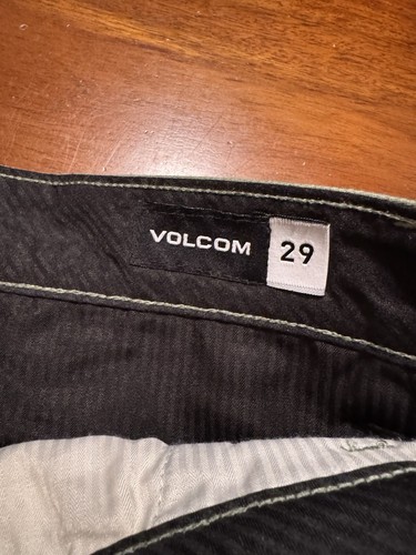 Volcom Vmonty Stretch Mens 10” Pistachio Green Chino Shorts Golf Beach Sz 29 NEW - Picture 2 of 10