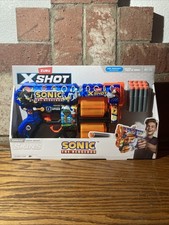 Zuru X Shot Sega Sonic the Hedgehog Skins Menace Foam Dart Blaster with 8 Darts