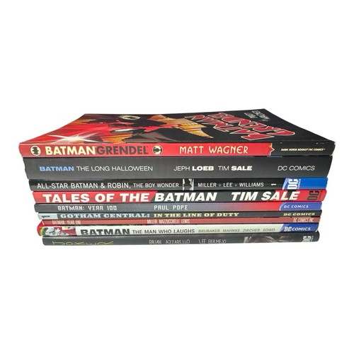 π₯ 9 Mixed Trade Paperback Comic Books TPB BATMAN The Dark Knight DC Comics π₯ - Picture 2 of 3