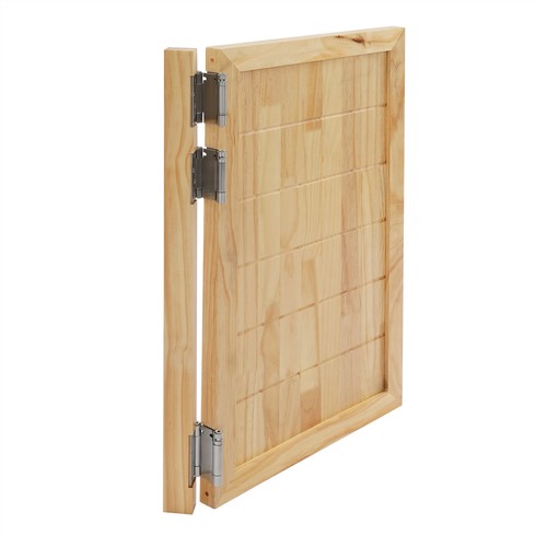 23.6x35.4in Wood Partition Door Swinging Cafe Door Saloon Entrance Partition - Bild 6 von 23