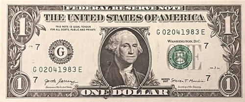 ((02/04/1983)) 2017 $1 FRN Birthday Note | February 4th, 1983 | Uncirculated - Picture 1 of 2