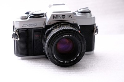 Minolta X-500 mit 2.0/50mm | SLR | B-Ware