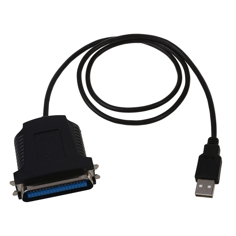 2X  Parallel Port DB36 LPT Printer USB Express Card Converter Adapter Black G3N6 - Image 3 of 4