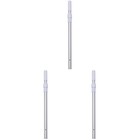 3pcs Thicken Cleaning Pole Flexible Cleaning Aluminum Pole Removable Aluminum