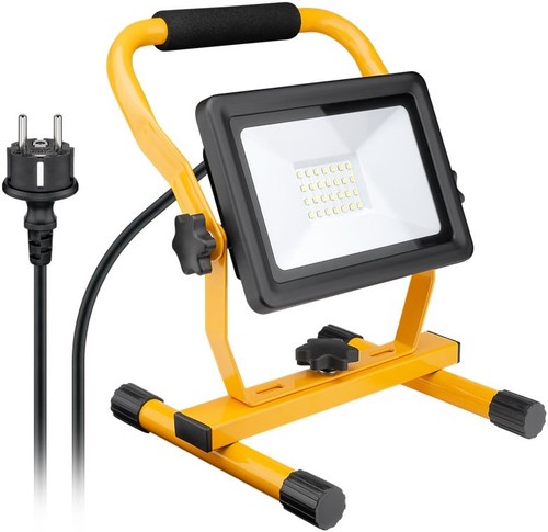 Goobay Faretto da Costruzione a LED con Supporto 30W - Foto 6 di 9