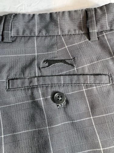 Slazenger Men's Gray Golf Lightweight Shorts Size 34 - Picture 3 of 9