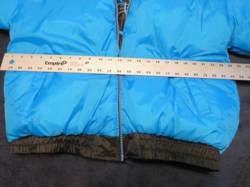 Vintage Carolina Panthers Pro Line Puffer Jacket Gr. XL wendbar mit Kapuze - Bild 20 von 24