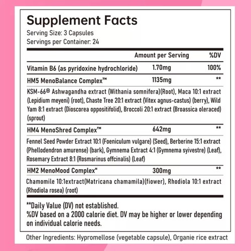 Hormone Harmony Balanced Hormonal Support for Hormone & Menopause Weight & Mood - Picture 8 of 13