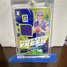 2024 Panini Donruss Optic First Year Fresh J.J. McCarthy FYF-JMY Vikings Rookie…