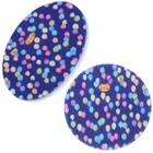  2pcs Anti-Scald Cup Matte Car Cup Halter Taschenmuster Wiederverwendbares