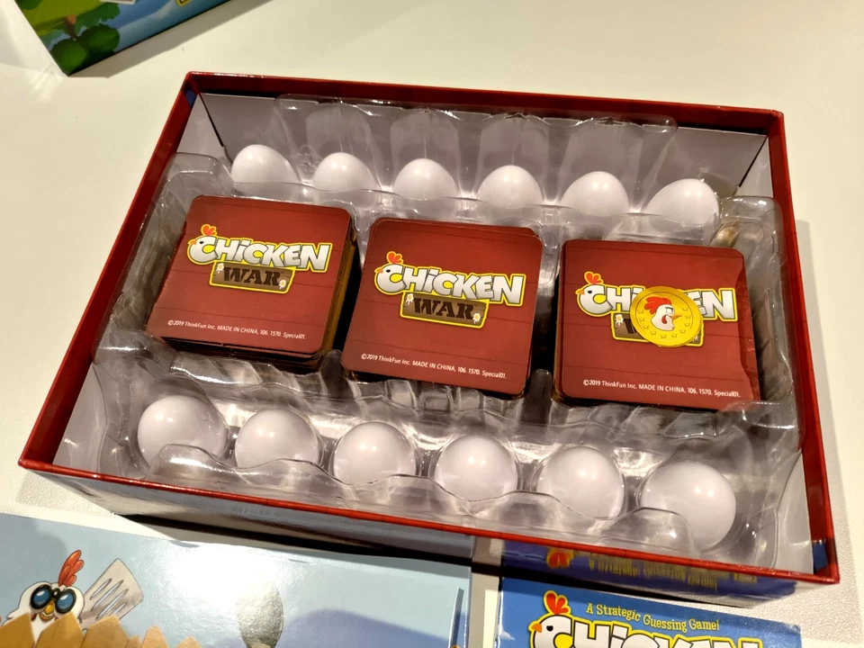 Chicken War A Strategic Guessing Board Game - Thinkfun - COMPLETE - Image 2 of 4