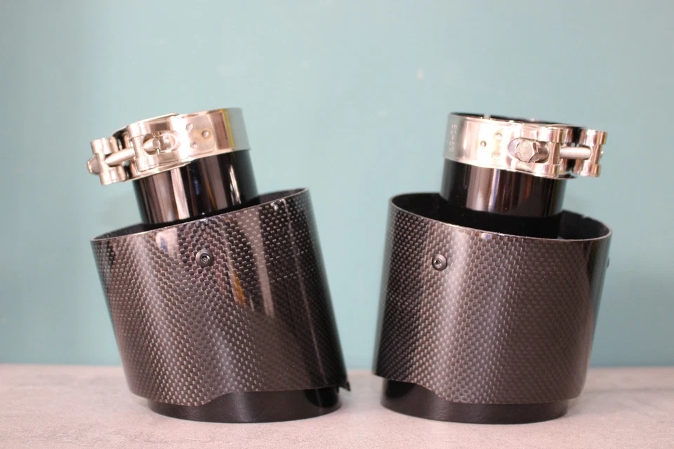 TERMINALE DI SCARICO ALFA ROMEO GIULIETTA - REMUS 60/114 TOTAL BLACK - 2 PEZZI - Immagine 3 di 4