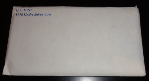 1978 Uncirculated Coin Set U.S Mint Original Government Packaging OGP - Picture 5 of 5