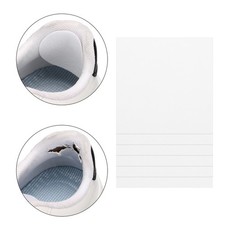 6 Pcs Shoe Heel Repair Patch Square Self-Adhesive Sneaker Inside Patches, White