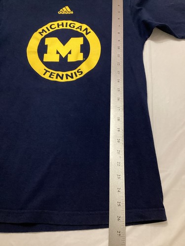 Adidas Michigan Tennis Tee – Navy & Yellow (Men’s Small) - Picture 5 of 7