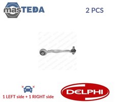 TC802 LH RH TRACK CONTROL ARM PAIR FRONT DELPHI 2PCS NEW OE REPLACEMENT