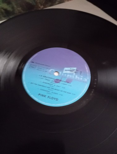 VINYLE - PINK FLOYD a saucerful of secret 1987 EMI PM211 1041901 état+ - Imagen 6 de 8