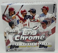 MLB 2021 Topps Chrome Update Baseball Mega Box Topps Chrome Update Baseball Mega