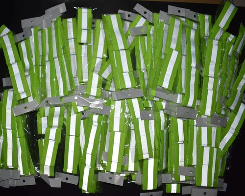 2PCS High Visibility Reflective Night Running Walking Elastic Strap Wristband... - 第 7/7 張圖片