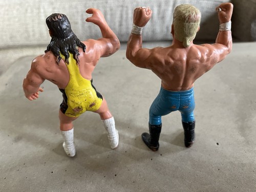 (2) 1990 WCW Wrestling figures - Picture 4 of 5