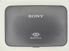 Sony Hard Carrying Case For 4x Memory Stick Cards Original Larger Version