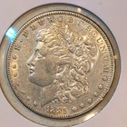 1885 Morgan Silver Dollar $1 Philadelphia Mint 0.900 Silver No MM