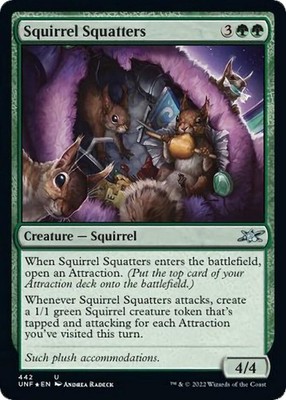 Foil - Squirrel Squatters - 156 - Unfinity - NM