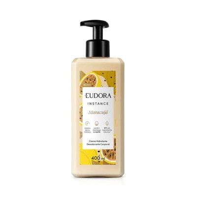 Eudora - Instance - Maracuja - Creme Hidratante Corporal 400Ml - Cream 13.53FlOz