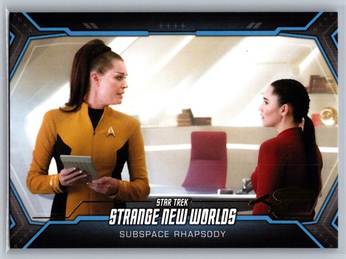 Tarjeta dorada/roja 2025 Star Trek Strange New Worlds temporada 2 Paralles You Pick - Imagen 28 de 49