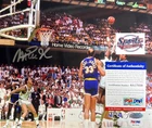 Magic Johnson Signed 8x10 Photo Lakers VS Celtics PSA 6A17039