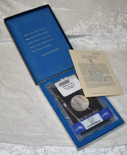 1882 CC MORGAN 90% SILVER ONE DOLLAR GSA HOARD NGC MS 65 MS65 CARSON CITY MINT