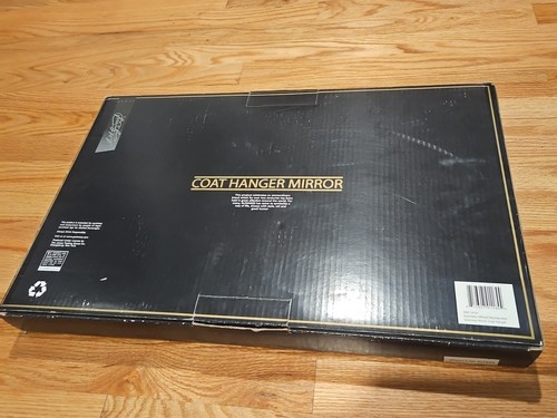Guinness Beer Mirrored Coat Hanger Bar Pub Mirror Sign 22"×14" NEW - Picture 5 of 7