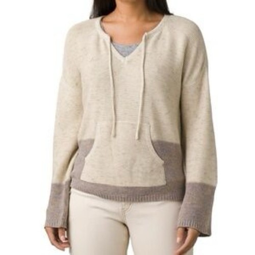 Prana Crystal Beach Pullover Small Beach Coastal Boho Glockenärmel - Bild 1 von 6