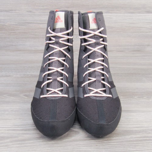 Adidas Box Hog 4 Schuhe zum Boxen Herren 10 schwarz/grau leichtes Design FV6586 - Bild 3 von 12