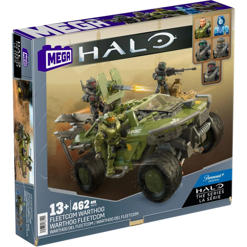 MEGA Halo: Fleetcom Warthog - 462 Piece Building Set - Picture 1 of 6