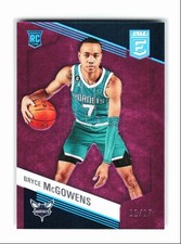 2022-23 Panini Donruss Elite FOTL Pink Bryce McGowens RC 11/17 Charlotte
