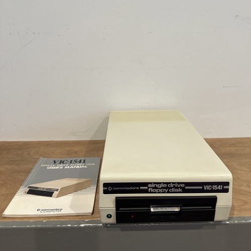 Commodore VIC-1541 Disk Drive 5.25" Single Floppy Disk Drive | Untested