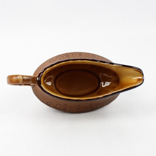 Metlox Poppytrail Vernon Gravy Boat San Fernando Gold Pattern Vintage - Picture 3 of 5
