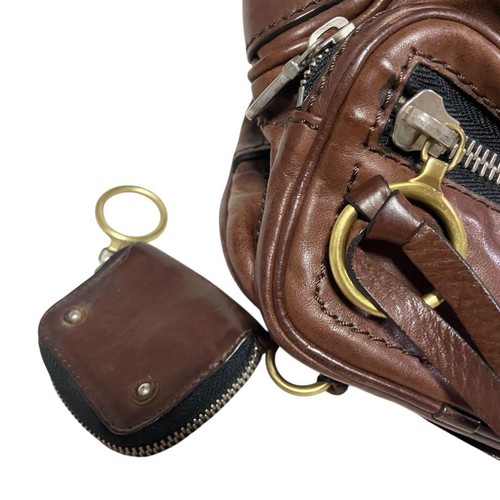Original Chloe Betty Ledertasche Y2K Stil Symbol kostenloser Versand aus Japan - Bild 8 von 12