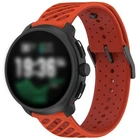 Sangle de Remplacement Silicone Compatible avec pour Suunto Race2 pour Suunto Ve