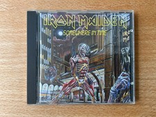 CD Iron Maiden - Somewhere in time, 1st press 1986, Made in Holland, gut good