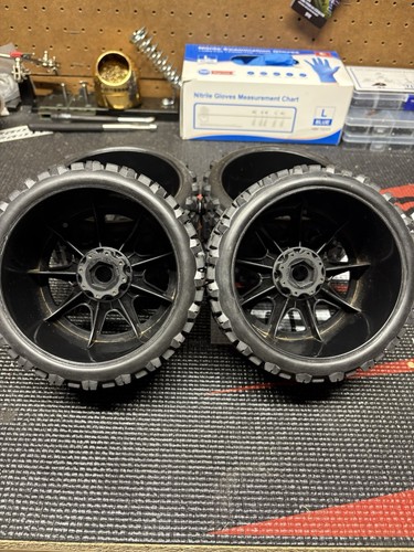 Louise RC L-T3322X MFT MT-Uphill Sport Tires 17mm Hexagon Offset 0.5 - Picture 2 of 3