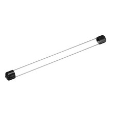 Plastic Pipe Rigid Polycarbonate Round Tube Clear, Black- 18x20x310mm, 1 Pcs